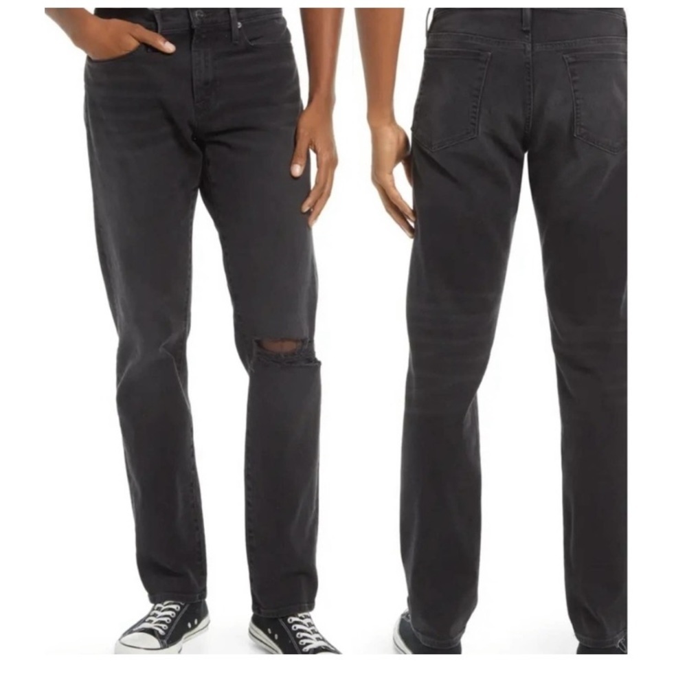 FRAME L’HOMME VAPORIZE Distressed skinny jean